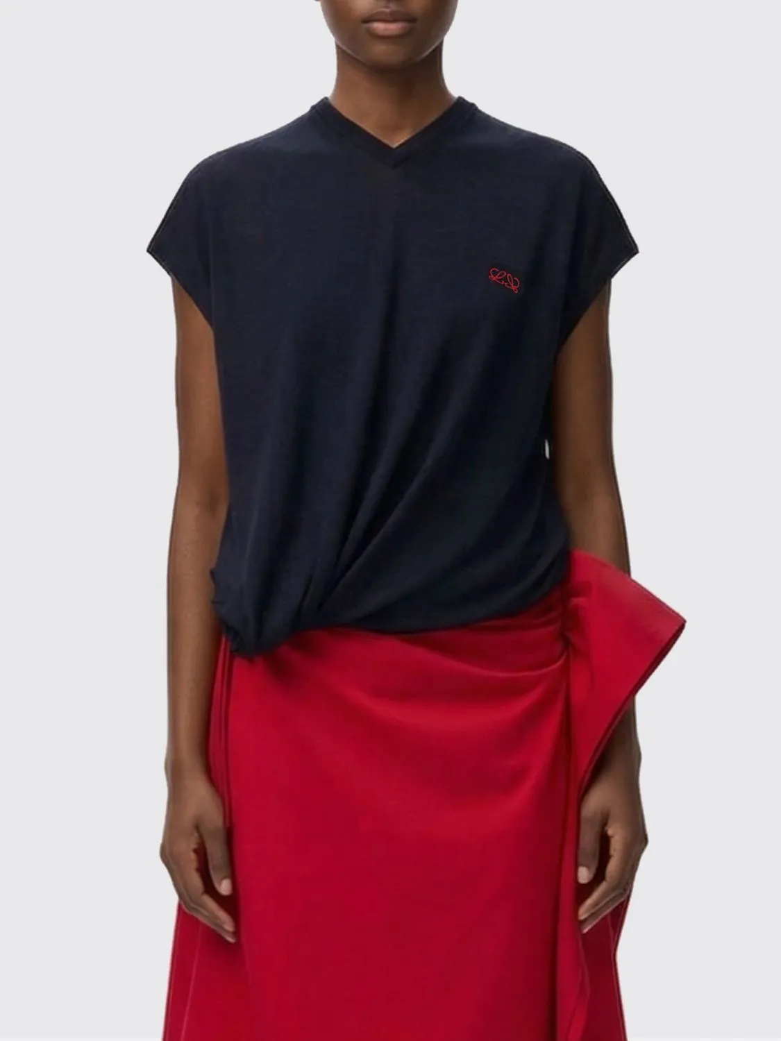 Loewe V-Neck Wool Sweater