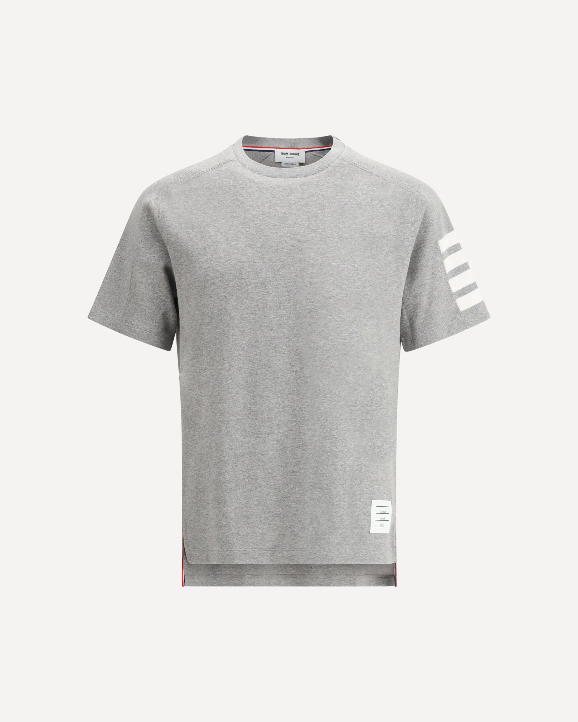 Thom Browne T-shirt with horizontal bands Male 3