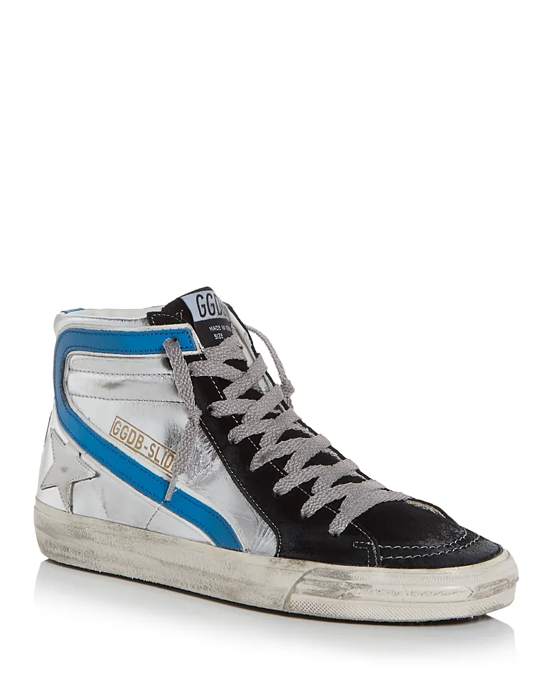 Golden Goose Unisex Slide High Top Sneakers