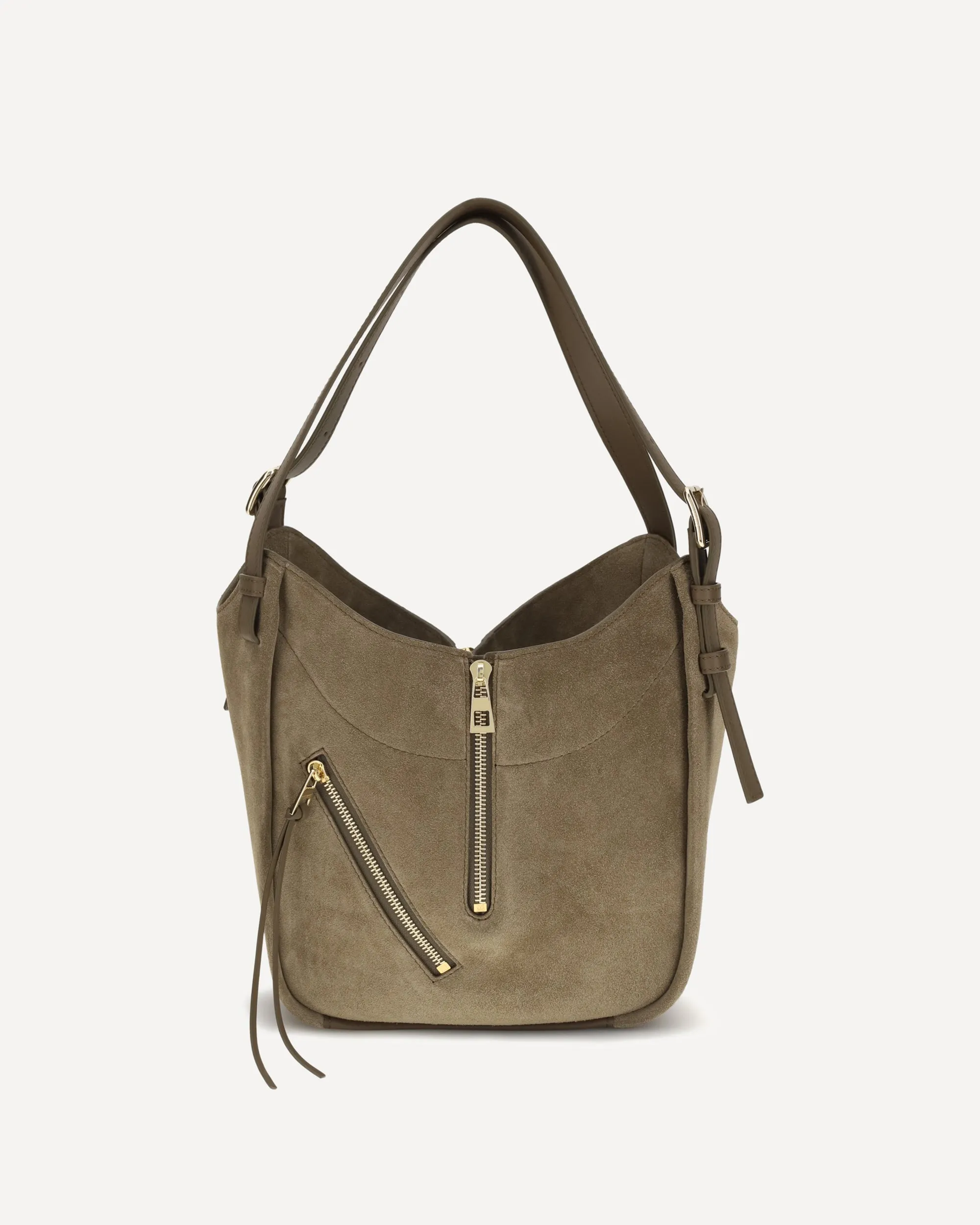 Loewe Hammock Flip Suede Handbag