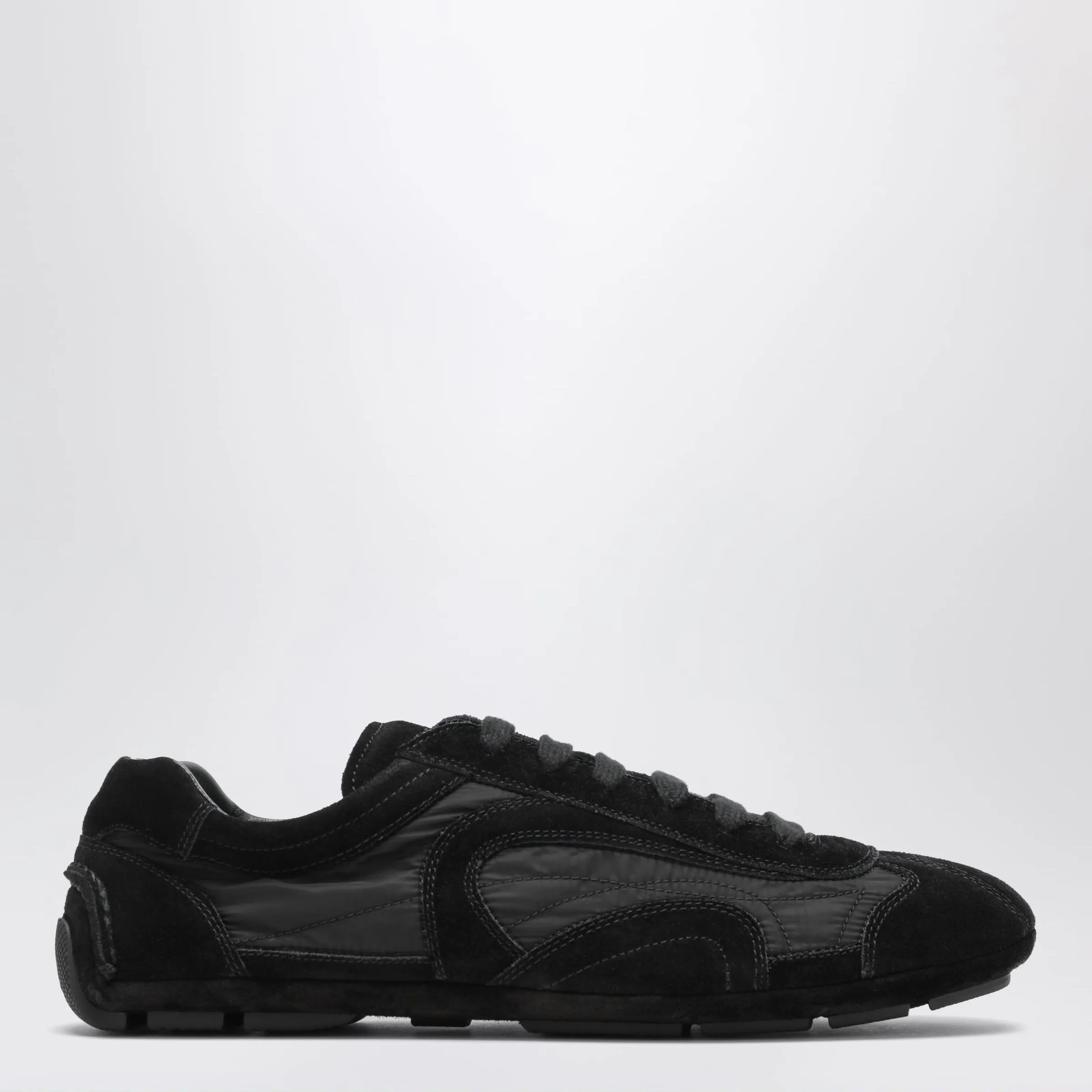 Prada Montecarlo sneakers in leather and technical fabric
